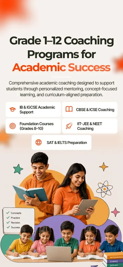 Grade 1–12 coaching programs for academic success at Catalyst Classes